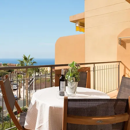 Adeje With Pool, Sea View And Free Wifi 公寓 *