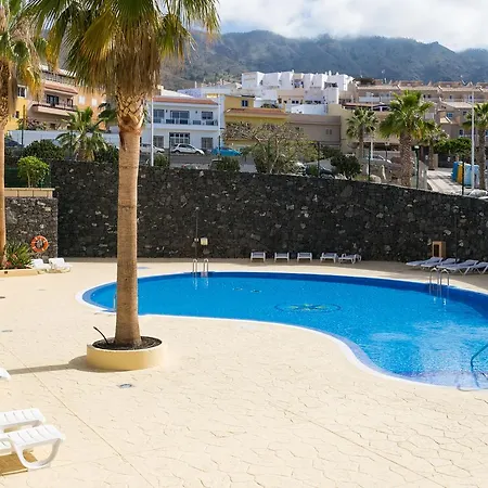 Adeje With Pool, Sea View And Free Wifi 公寓 *