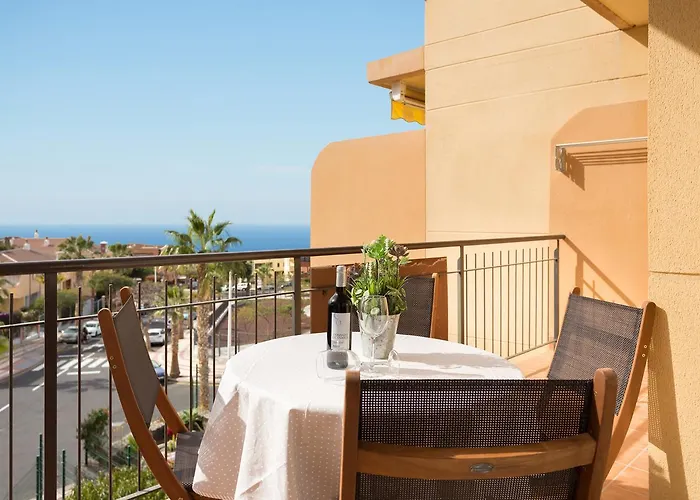 Adeje With Pool, Sea View And Free Wifi 아파트 *