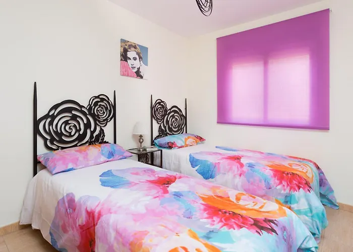 Adeje With Pool, Sea View And Free Wifi Lägenhet *