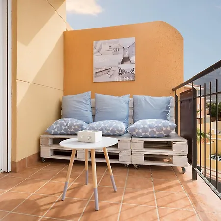 Adeje With Pool, Sea View And Free Wifi Appartement *